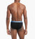 Essential Cotton No-Show Brief 3-Pack - Black Aruba Blue/Black Blue Bell/Black Peach Pie