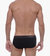 Essential Cotton No-Show Brief 3-Pack - Black