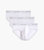 Essential Cotton No-Show Brief 3-Pack - White - White