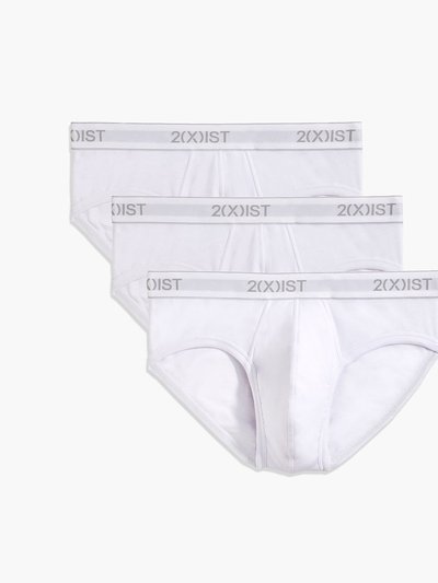 2(X)IST Essential Cotton No-Show Brief 3-Pack - White product