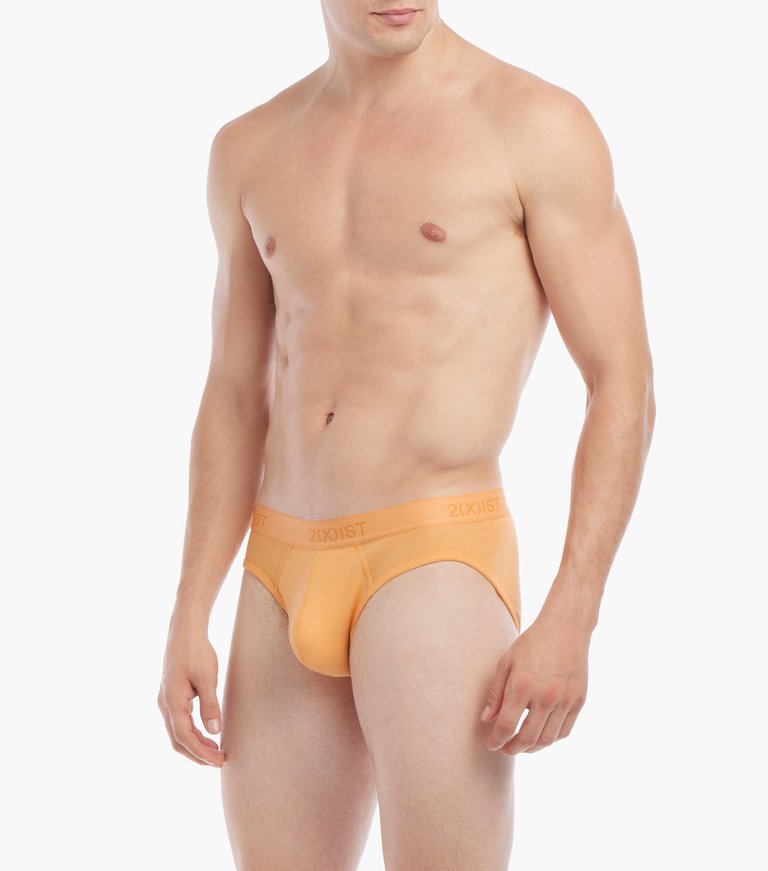 Essential Cotton No-Show Brief 3-Pack