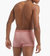 Essential Cotton No-Show Trunk 3-Pack - Tatoo/Top O Morn/Pressed Rose