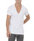 Essential Cotton Slim Fit Deep V-Neck T-Shirt 3-Pack