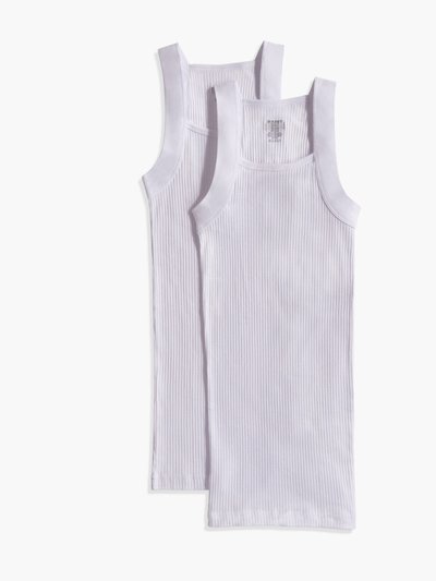 2(X)IST Essential Cotton Square-Cut Tank 2-Pack product
