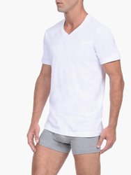 Essential Cotton V-Neck T-Shirt 3-Pack