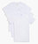 Essential Cotton V-Neck T-Shirt 3-Pack - White