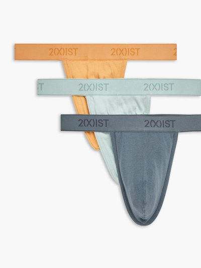 2(X)IST Essential Cotton Y-Back Thong 3-Pack product