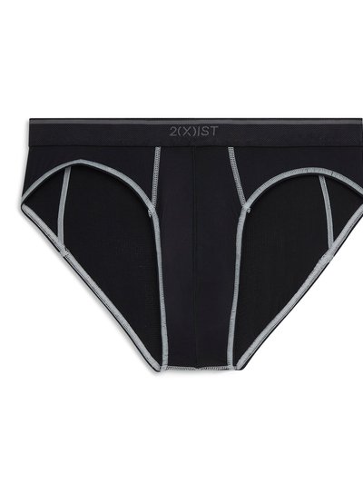 2(X)IST Lightning | Low-Rise Brief - Black Beauty/Grey product