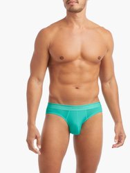 Lightning | Low-Rise Brief - Turquoise
