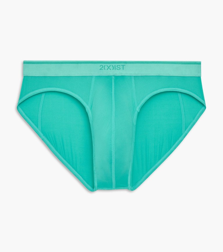 Lightning | Low-Rise Brief - Turquoise - Turquoise