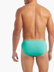 Modal Hip Bikini Brief - Turquoise