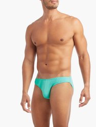 Modal Hip Bikini Brief - Turquoise