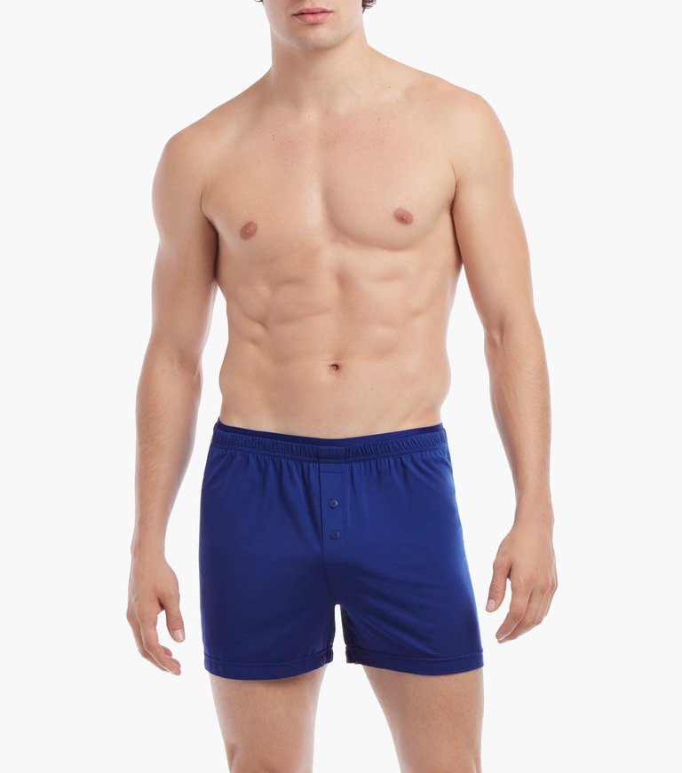 Modal Knit Boxer - Sodalite Blue - Sodalite Blue