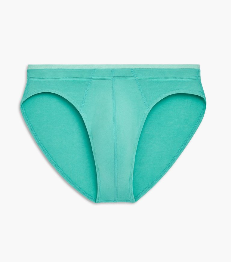 Modal Low-Rise Brief - Turquoise - Turquoise