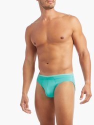 Modal Low-Rise Brief - Turquoise