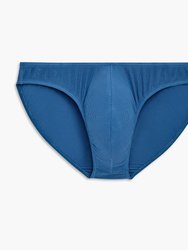 Modal Rib Hip Bikini Brief - Dark Blue - Dark Blue