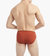 Modal Rib Low-Rise Brief - Baked Clay