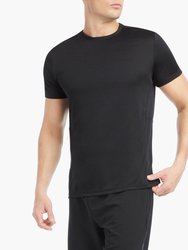 Motivation Activewear Tee - Cavernous Black