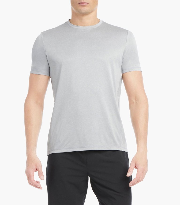 Motivation Activewear Tee - Light Grey - Light Grey