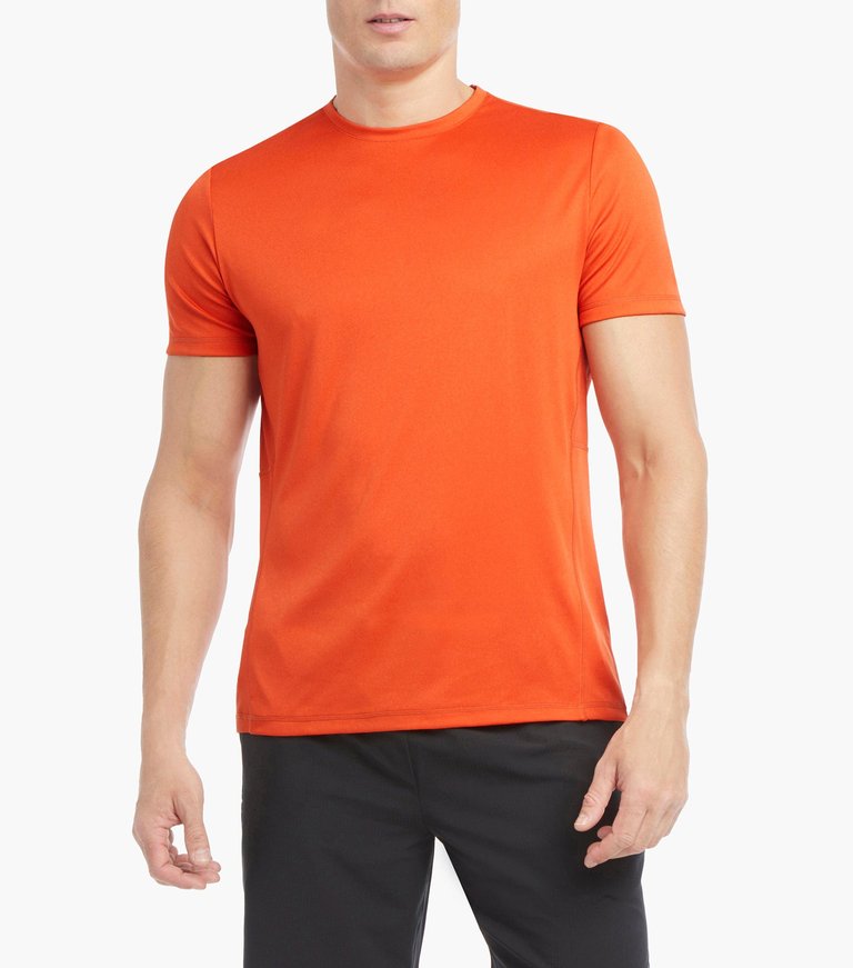 Motivation Activewear Tee - Mecca Orange - Mecca Orange