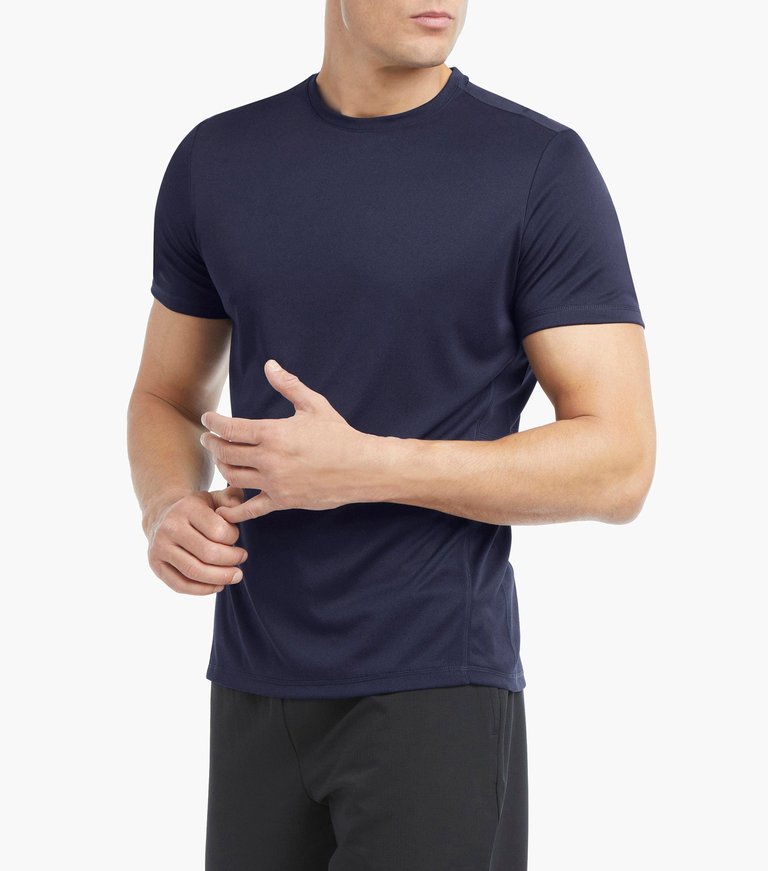 Motivation Activewear Tee - Navy