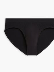 Pima Cotton Bikini Brief - Black