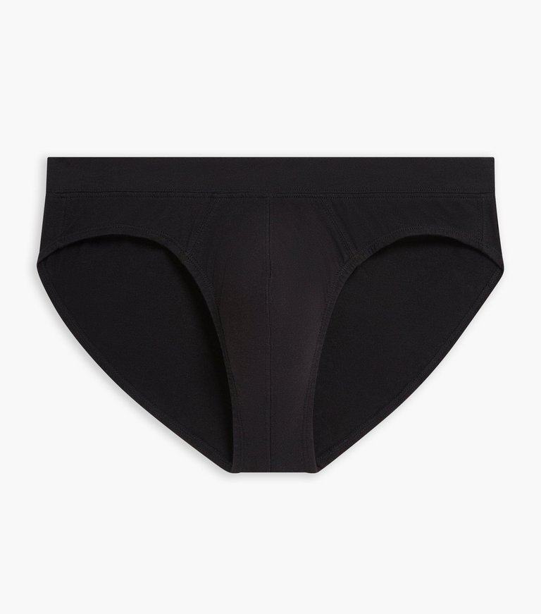 Pima Cotton Bikini Brief - Black