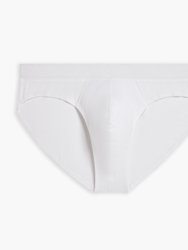 Pima Cotton Bikini Brief - White