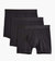 Pima Cotton Boxer Brief (3-Pack) - Black - Black