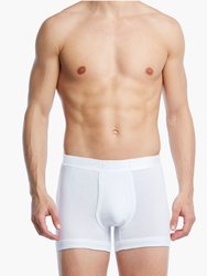 Pima Cotton Boxer Brief (3-Pack) - White