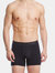 Pima Cotton Boxer Brief - Black