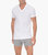 Pima Cotton V-Neck T-Shirt - White