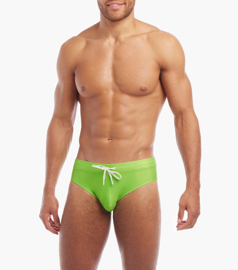 Rio Swim Brief - Jasmine Green - Jasmine Green