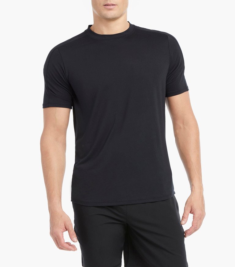 Route Activewear T-Shirt - Black - Black