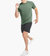 Route Activewear T-Shirt - Duck Green