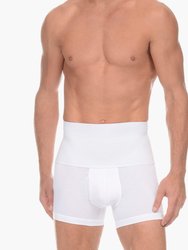 Shapewear Form Trunk Underwear - White