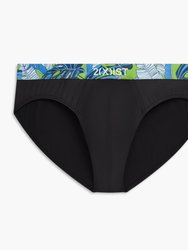 Sliq Brief - Black Beauty With Beverly Hills Palm