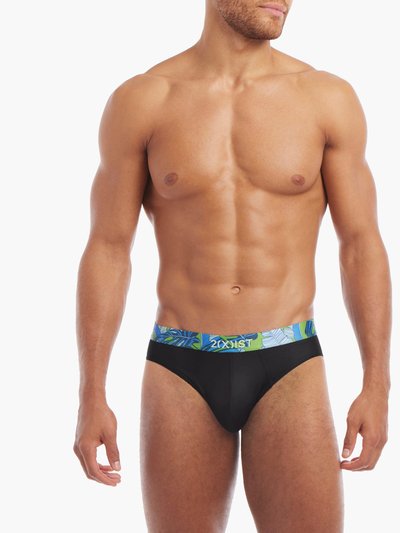 2(X)IST Sliq Brief - Black Beauty With Beverly Hills Palm product