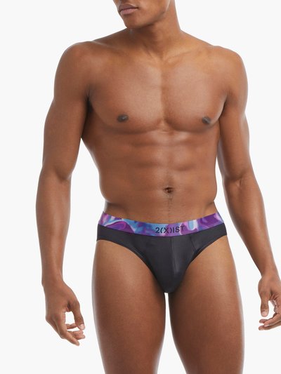 2(X)IST Sliq Brief - Black Beauty With Infrared Camo product