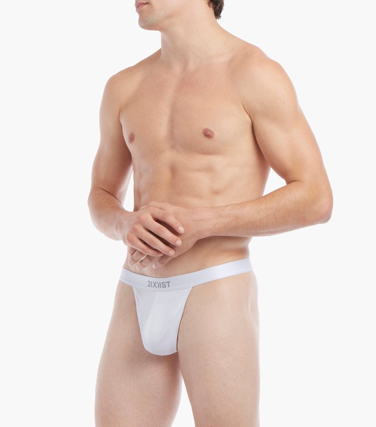 Sliq Classic Thong - Bright White