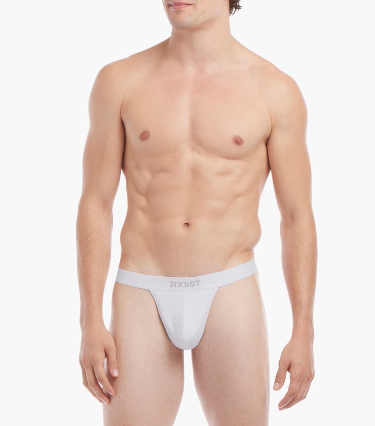 Sliq Classic Thong - Bright White - Bright White