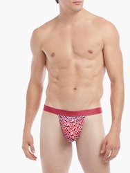 Sliq Classic Thong - Ombre Leopard