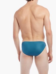 Sliq Hip Brief - Bluesteel