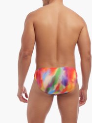 Sliq Hip Brief - Rainbow Swirl