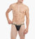 Sliq Jock Strap - Black Beauty With Mixed Leopard - Black Beauty With Mixed Leopard