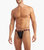 Sliq Jock Strap - Black Beauty With Tortoise Waistband