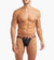 Sliq Jock Strap - Black Beauty With Tortoise Waistband