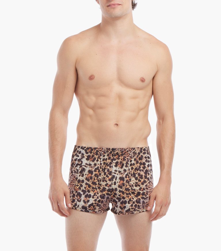 Sliq Silkie Underwear - Mixed Leopard