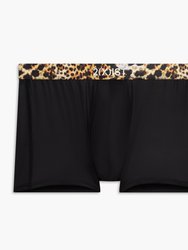 Sliq Trunk - Black Beauty With Mixed Leopard