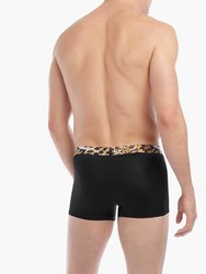 Sliq Trunk - Black Beauty With Mixed Leopard